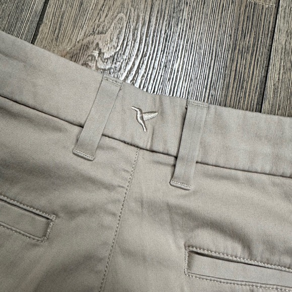 Birddogs Pants Khaki Chino Stretch Slim Fit Mens 32x32 Tan Unlined - Picture 5 of 8